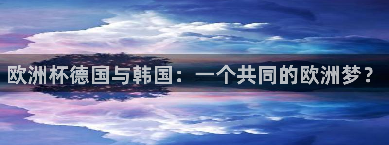 世界杯直播在线观看入口：欧洲杯德国与韩国：一个共同的欧洲梦？