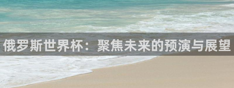 世界杯赛程2026：俄罗斯世界杯：聚焦未来的预演与展望